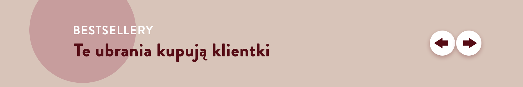BESTSELLERY. Te sukienki kupują klientki.